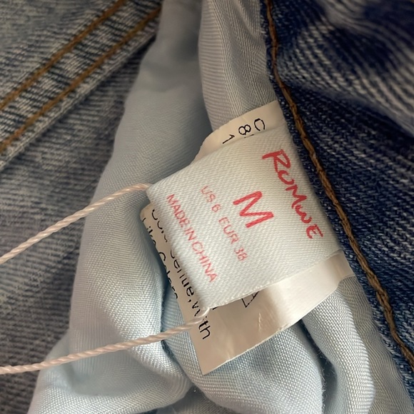 Romwe Blue Ripped Jeans - Picture 5 of 5